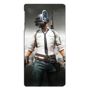 Чеjхол PUBG для Нокіа 3 (AlphaPrint) (Пабг мен)