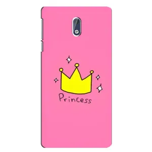 Чохол з картинкою (Стильні) Нокіа 3 - (AlphaPrint) (Princess)