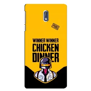 Чеjхол PUBG для Нокіа 3 (AlphaPrint) (Pubg шолом)