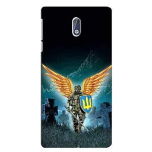 Чехлы с картинкой ЗСУ для Nokia 3 (AlphaPrint) (Солдат ЗСУ)