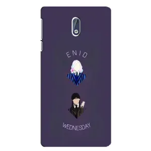 Чохли Венсдей на Nokia 3 Уенсдей (AlphaPrint) (Венздей і подруга)