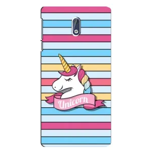 Чохол для Нокіа 3 - (Єдинорожки - Новинки) (AlphaPrint) (Unicorn)