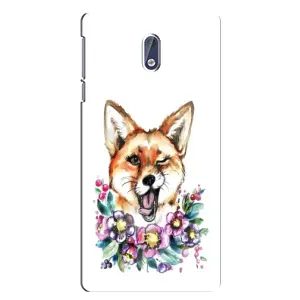 Чохли з картинкою Лисичка для Nokia 3 (VPrint) (Весела лисичка)