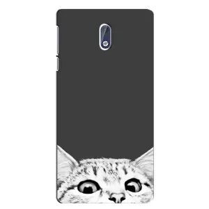 Чохол на Нокіа 3 з Котиками (VPrint) (Виглядає котик)