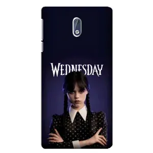 Силиконовый чехол с картинкой для Nokia 3 (Wednesday)