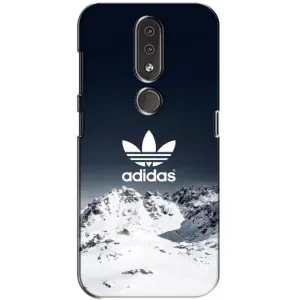 Чехлы Адидас для Nokia 4.2 (AlphaPrint) (Адидас в горах)