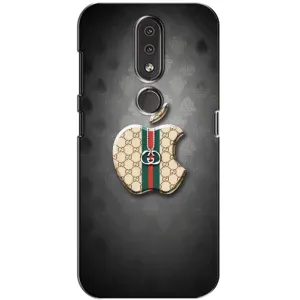 Чохли  GUCCI для Нокіа 4.2 (AlphaPrint) (Apple gucci)