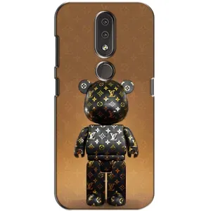 Чохли для Nokia 4.2 - Bearbrick Louis Vuitton (PREMIUMPrint)