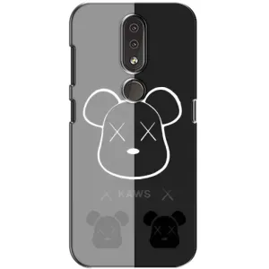 Чохли для Nokia 4.2 - Bearbrick Louis Vuitton (PREMIUMPrint) (БеарБрік очі)