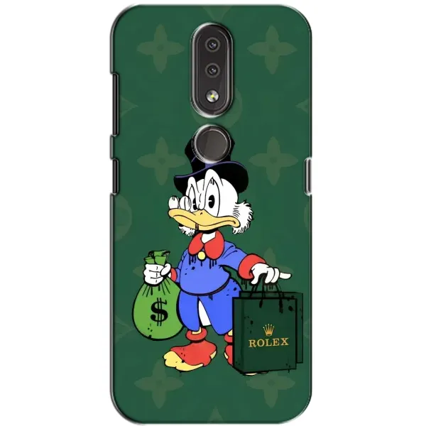 Чехол с принтом «Богатая Утка» для Nokia 4.2