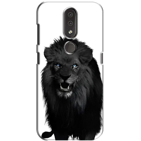 Чохол з принтом «Чорний ЛЕВ» для Nokia 4.2