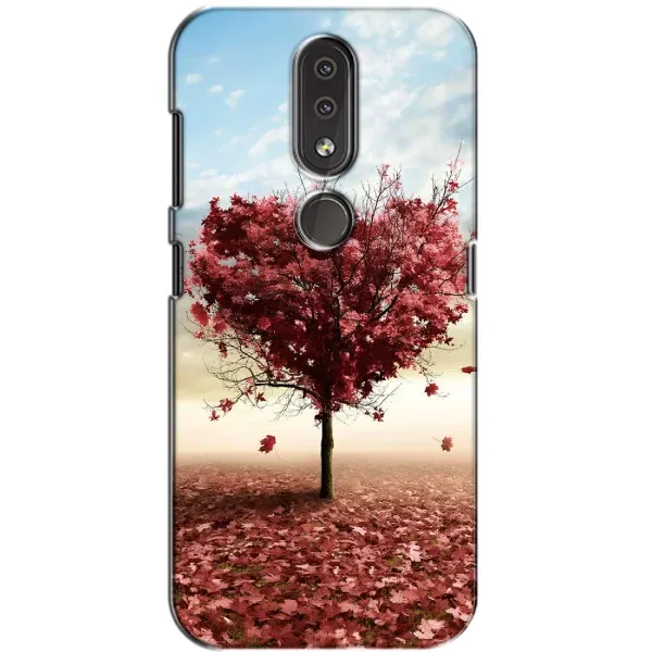 Чехол с принтом «Дерево сердце» для Nokia 4.2 Чехол с принтом «Дерево сердце» для Nokia 4.2