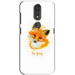 Чохли з картинкою Лисичка для Nokia 4.2 (VPrint) (Дівчинка Лиса)