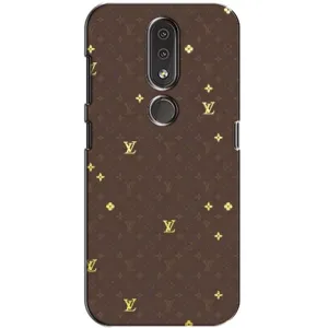 Чехлы Луи Витон для Nokia 4.2 (AlphaPrint - LOUIS VUITTON) (дизайн Луи Витон)