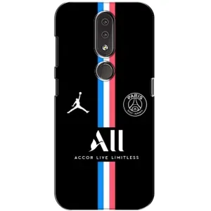Чехлы PSG для Nokia 4.2 (AlphaPrint) (футболка ПСЖ)