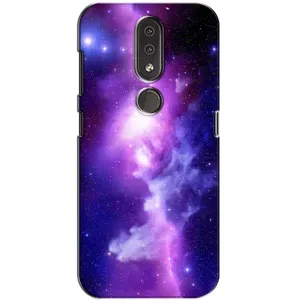 Космические Чехлы для Нокиа 4.2 (VPrint) (Галактика)