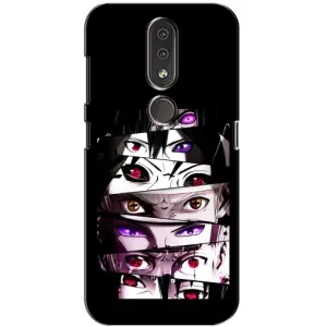 Чехлы Персонажи Аниме Наруто для Nokia 4.2 (AlphaPrint)