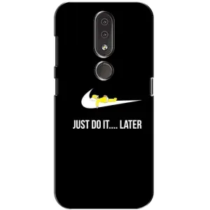 Чехол с Симпсонами для Nokia 4.2 (VPrint) (Гомер Later)