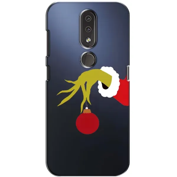 Чехол с принтом «Гринч с игрушкой» для Nokia 4.2
