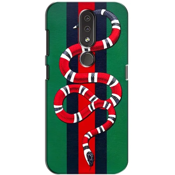 Чохол з принтом «Gucci змія» для Nokia 4.2