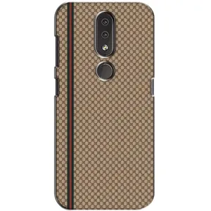 Чохли  GUCCI для Нокіа 4.2 (AlphaPrint) (Гуччі полоса)