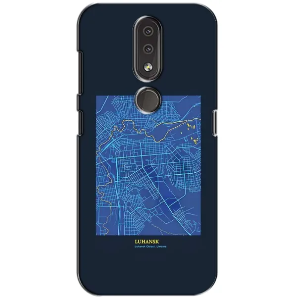 Чохол з принтом «Луганськ» для Nokia 4.2