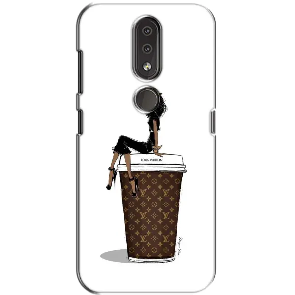 Чехол с принтом «кофе LOUIS VUITTON» для Nokia 4.2 Чехол с принтом «кофе LOUIS VUITTON» для Nokia 4.2