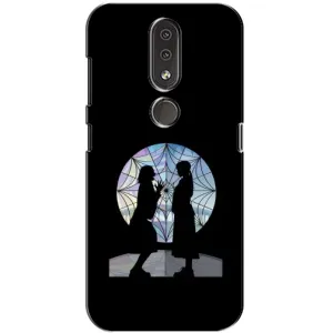 Чехлы Венсдей на Nokia 4.2 Уэнсдей (AlphaPrint) (комната Уэнздей)