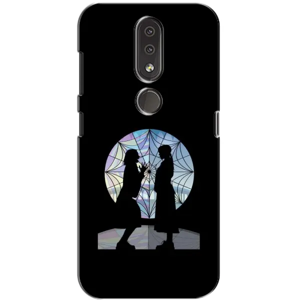 Чехол с принтом «комната Уэнздей» для Nokia 4.2