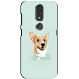 Чехлы с собаками для Nokia 4.2 (VPrint) (Корги)