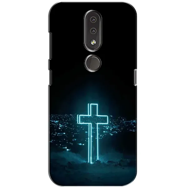 Чохол з принтом «Хрест і місто» для Nokia 4.2 Чохол з принтом «Хрест і місто» для Nokia 4.2