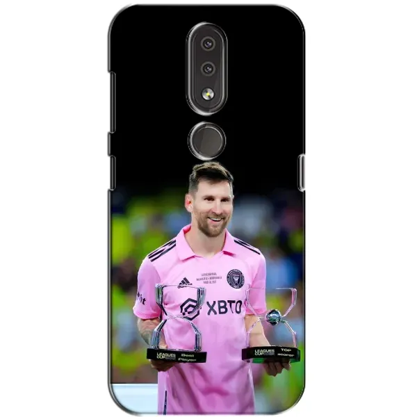 Чехол с принтом «Кубки Месси» для Nokia 4.2 Чехол с принтом «Кубки Месси» для Nokia 4.2