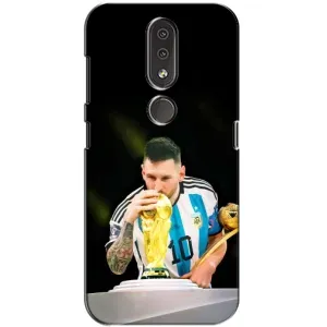 Чохли для Nokia 4.2 (Leo чемпіон) (AlphaPrint) (Кубок Мессі)