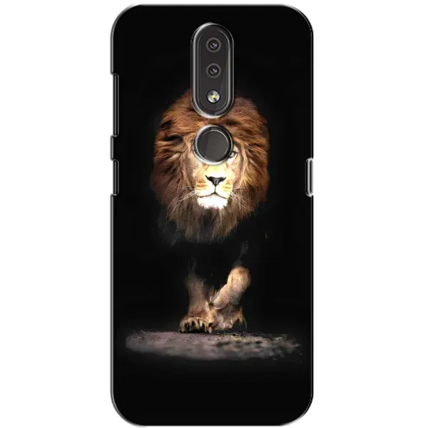 Чехол с принтом «Лев» для Nokia 4.2