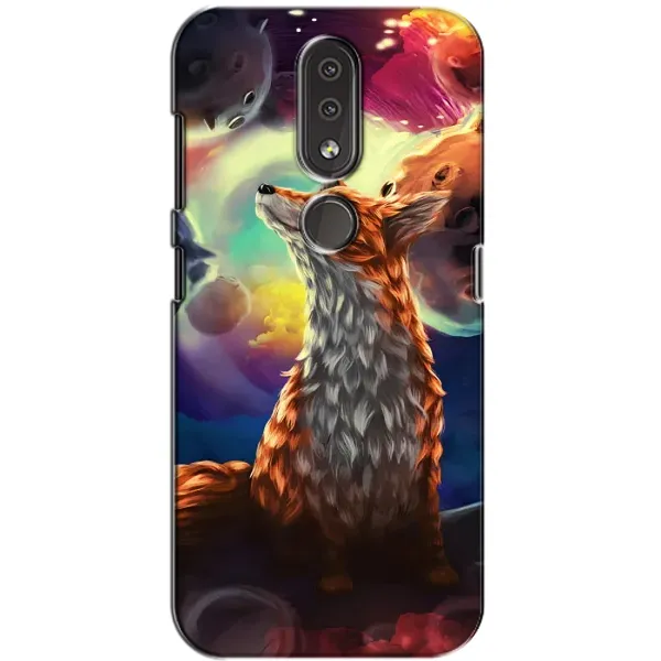 Чехол с принтом «Лисица в космосе» для Nokia 4.2 Чехол с принтом «Лисица в космосе» для Nokia 4.2