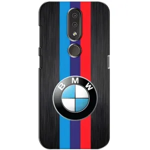 Чохол для Нокіа 4.2 - з принтом БМВ (AlphaPrint) (Лого BMW)