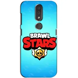 Чехлы Brawl Stars для Nokia 4.2 (AlphaPrint)