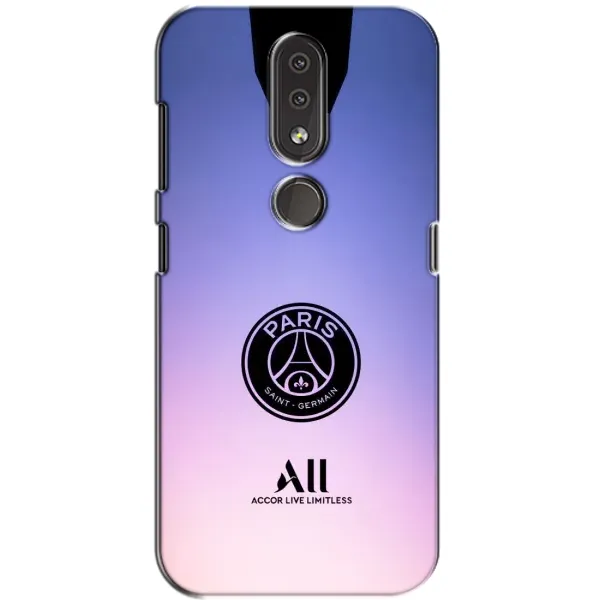 Чохол з принтом «лого PSG» для Nokia 4.2