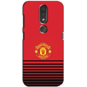 Чехол Манчестер Юнайтед для Нокиа 4.2 (AlphaPrint) (manchester united)