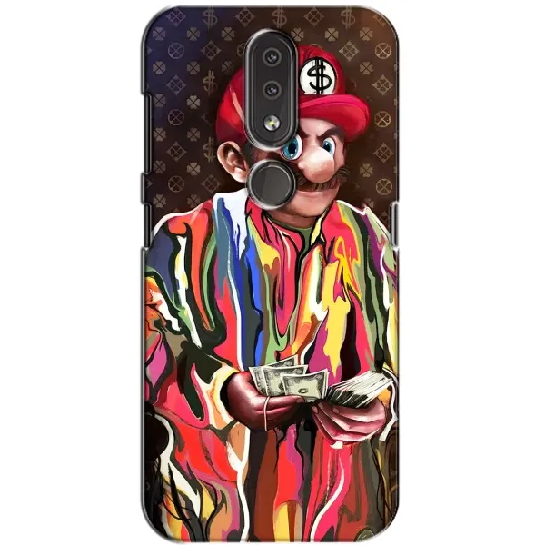 Чехол с принтом «Mario LV» для Nokia 4.2