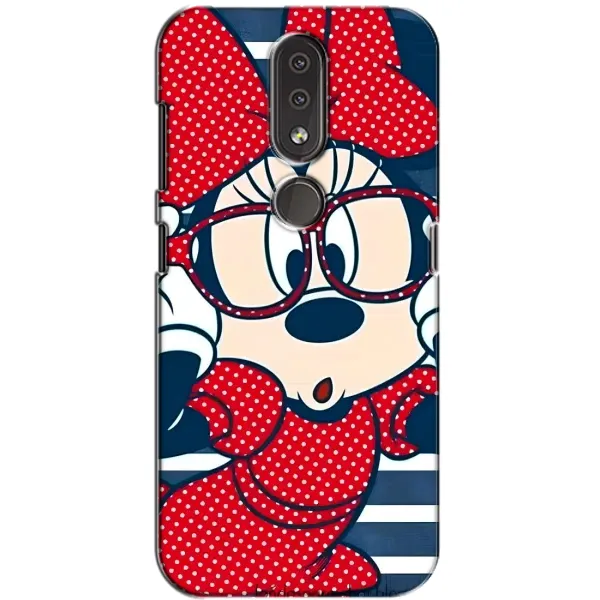 Чехол с принтом «Маус в очках» для Nokia 4.2