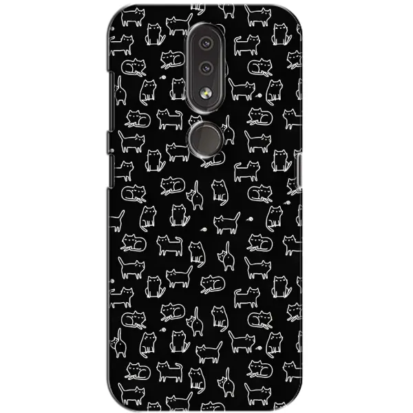 Чохол з принтом «Маленькі котики» для Nokia 4.2