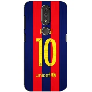 Чохли Мессі для Nokia 4.2 (AlphaPrint) (Messi Barca 10)