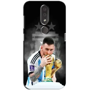 Чохли для Nokia 4.2 (Leo чемпіон) (AlphaPrint) (Мессі Чемпіон)