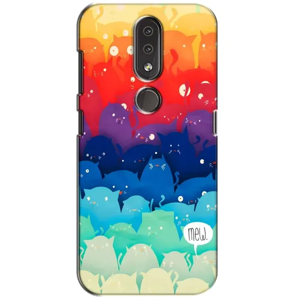 Чохол з принтом «Mew» для Nokia 4.2