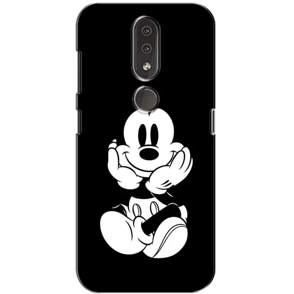 Чехол с принтом «Микки на черном» для Nokia 4.2