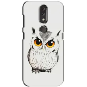 Чехол с птицами на Nokia 4.2 (VPrint) (Милая Сова)
