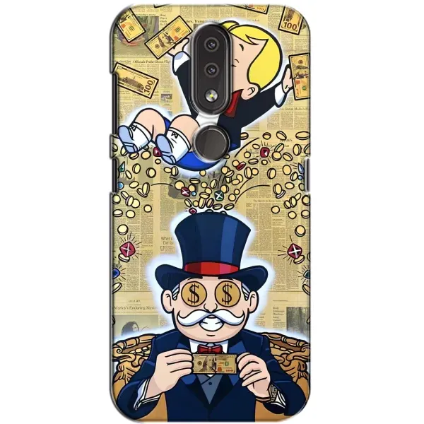 Чехол с принтом «Монополия Мен» для Nokia 4.2