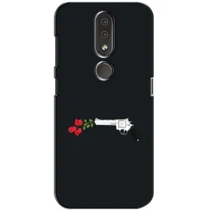 Чехлы (ART) Цветы на Nokia 4.2 (VPrint) (Неочікувані квіти)
