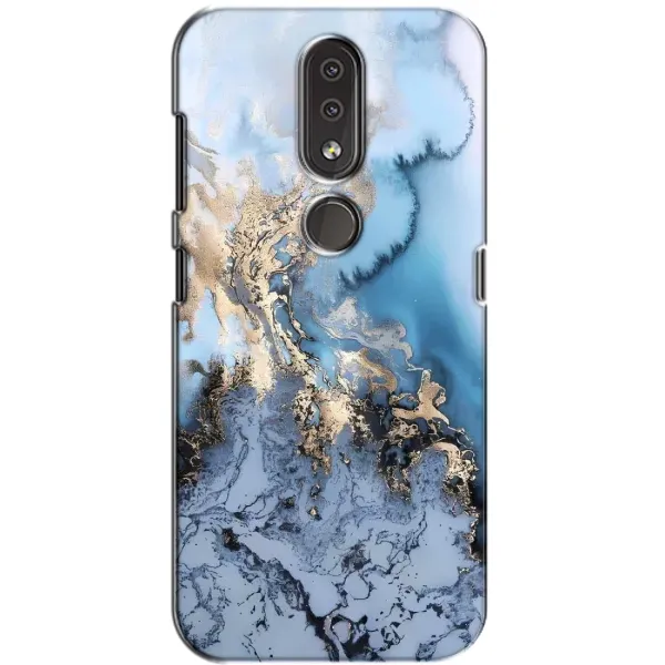 Чехол с принтом «Нежный мрамор» для Nokia 4.2